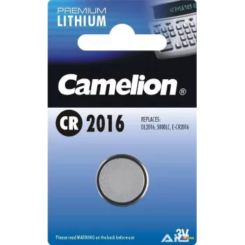 Wegwerpbatterij Camelion CR2016-BP1