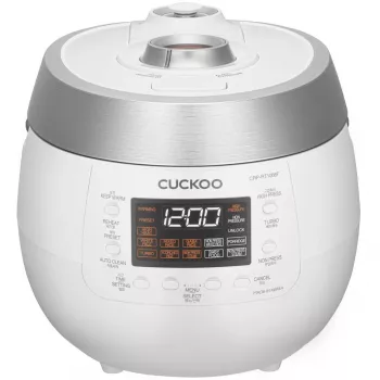 Cuckoo CRP-RT1008F, wit, 1,8 l, aluminium, LED, knoppen, 1,2 m