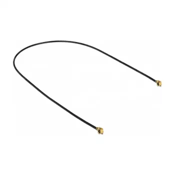 DeLOCK 89609 coaxiale kabel 0,3 m MHF (I-PEX) zwart goud