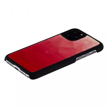 Smartphonehoesje iKins voor iPhone 11 Pro – pink lake en zwart tweekleurige beschermhoes