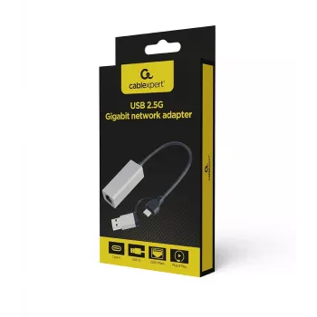 PowerLine-netwerkadapter Gembird A-USB3AC-LAN2G-01 2500 Mbit/s Ethernet LAN
