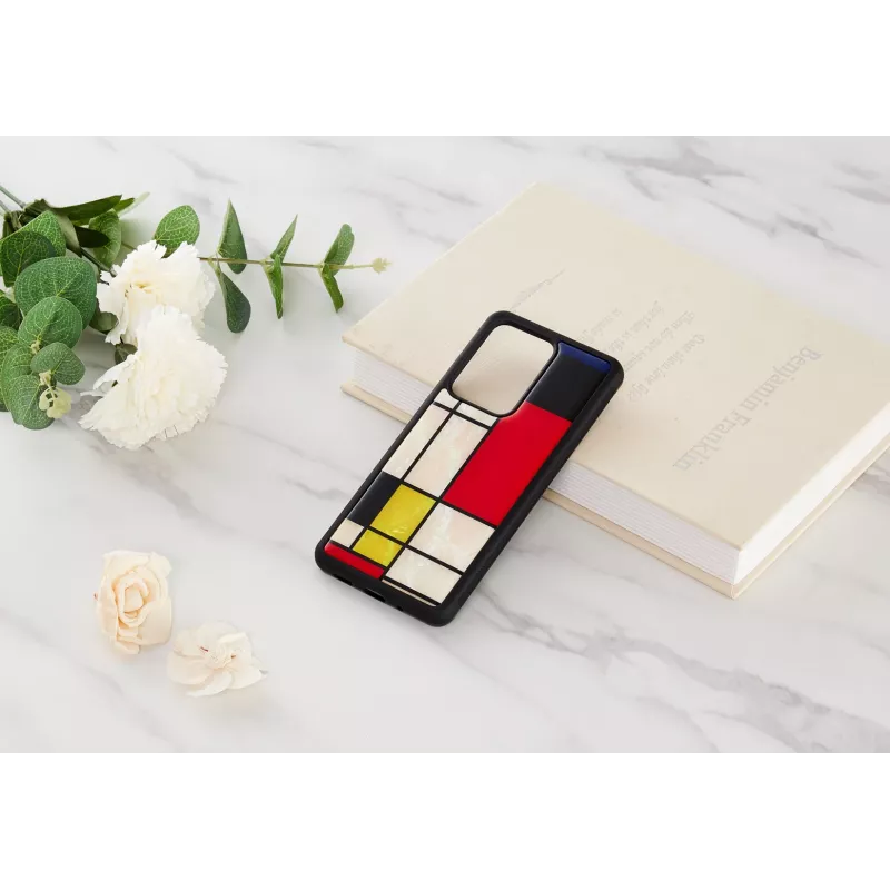 Hoes iKins voor Samsung Galaxy S20 Ultra — Mondrian zwart