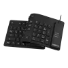 Toetsenbord LogiLink ID0019A universeel USB QWERTZ Duits zwart