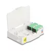 Glasvezel-aansluitdoos DeLOCK 85935 SC simplex wit