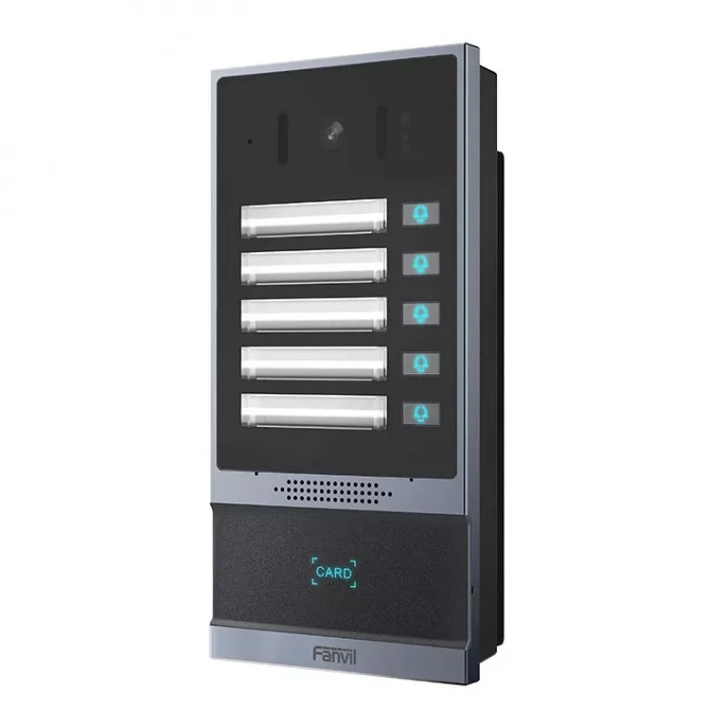 Fanvil i63 videodeurbel 2 MP aluminium