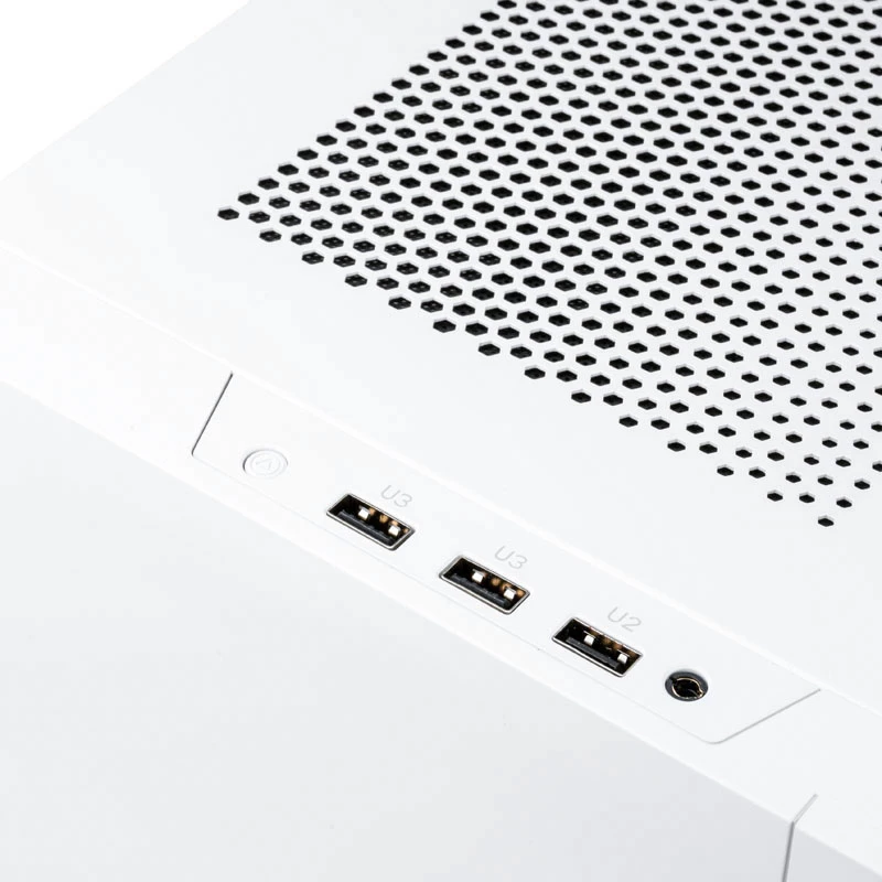 SilverStone SST-SG14W Sugo 14 Mini-ITX-behuizing - wit