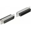 Kabelstekker DeLOCK 66712 D-Sub HD 50 pin zwart zilver