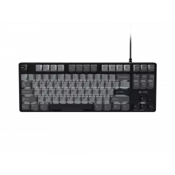 NATEC Fury gaming-toetsenbord Kanabo K2 US wit verlicht mechanisch zwart-grijs