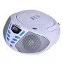 Blaupunkt BB7-WH draagbare stereoset digitaal 2.4 W FM grijs MP3-weergave