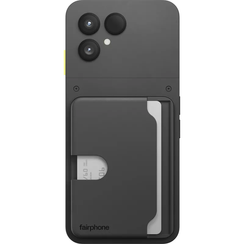 Kaarthouder voor Fairphone 6 (Horizon zwart) – Fairphone F6CRDH-1ZW-WW1