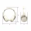 Hoofdtelefoon Manta HDP1001CR Rytmo Elegance cream