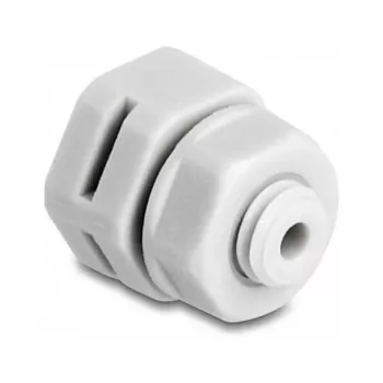 DeLOCK ventilatiestop M6 grijs 2 stuks polyamide