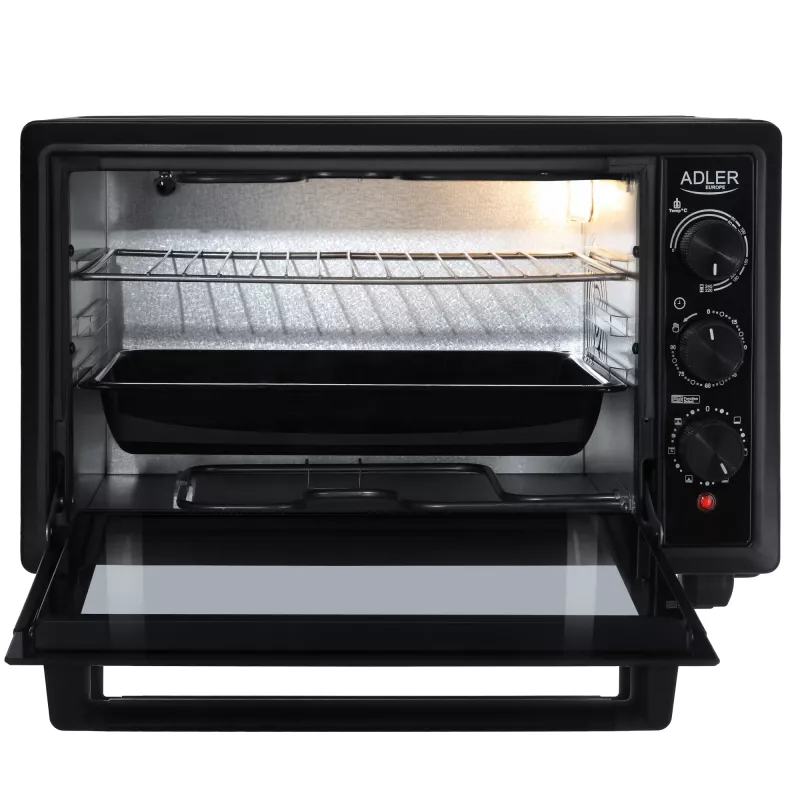 Elektrische oven Adler AD 6023 26L 1500W zwart