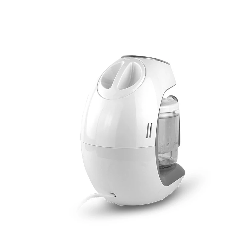Babyvoedselbereider neno Cibo 300 W, 0,3-L-kom, stomen en mixen, opwarmen, grijs/wit