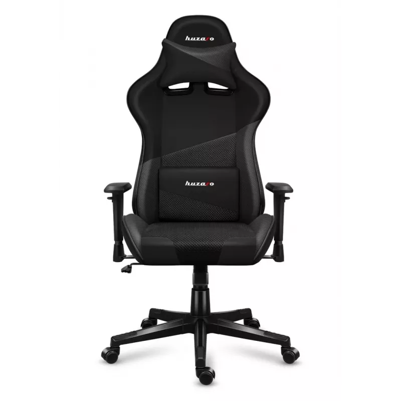 Gaming-stoel huzaro Force 6.2 Carbon — ergonomische gaming-stoel, in hoogte verstelbaar 44–53,5 cm, maximale belasting 130 kg, netzitting, gevoerde rugleuning