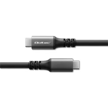 USB-C-kabel QOLTEC USB4 240 W voor Thunderbolt 3/4, 40 Gbit/s, 240 W stroomvoorziening