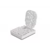 DeLOCK glasvezel-aansluitdoos FTTH wandmontage 4 x SC simplex LC duplex wit