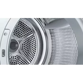 Wasdroger Bosch WQG145APPL 9 kg warmtepomp, 14 programma's, LED-display, wit
