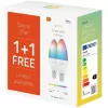 Hombli slimme Light Bulb, 4,5W, E14, RGB, CCT, 1+1 promotiepack
