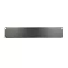 Rack-blindplaat Extralink Front Blank Panel 2U 19 inch zwart, stalen behuizing