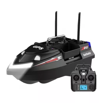 Voerboot Flytec V802 PRO 12000mAh zwart — Flytec V802 PRO, 12000mAh accu, zwart