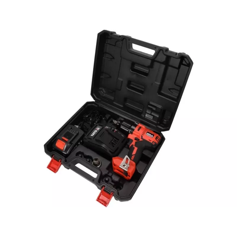 YATO BORSTELLOZE SLAGSCHROEVENDRAAIER 18V LI-ION 1/2 1x3,0Ah 700Nm