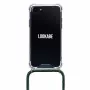Lookabe smartphone-hanger-hoesje voor iPhone 7/8, goud met groene accenten