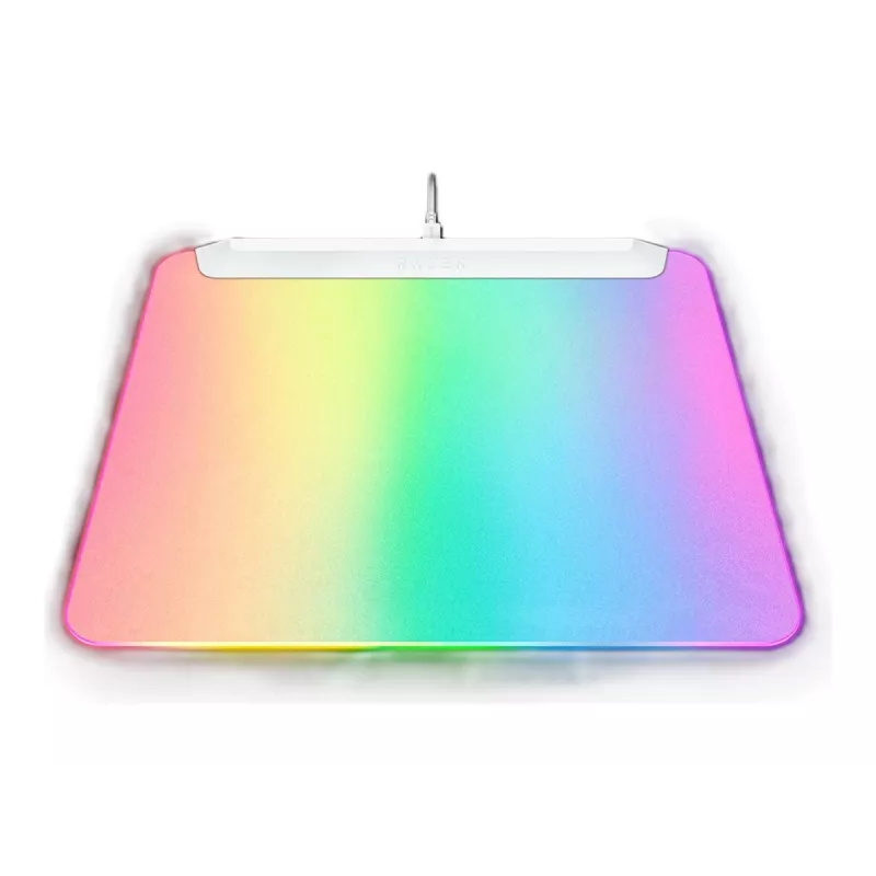 Gaming-muispad Razer Firefly V2 Pro White – RGB-achtergrondverlichting, USB-gevoed, antislipbasis