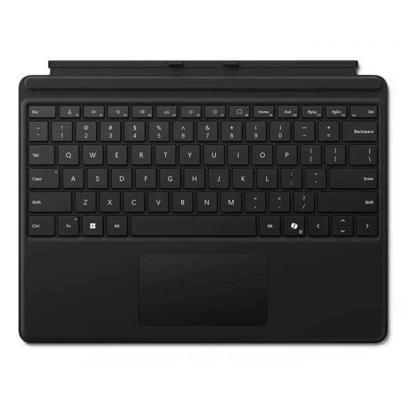 Microsoft Surface Pro toetsenbord Duits Microsoft Cover-aansluiting zwart