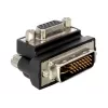 VGA-adapter DeLOCK DVI-I 15-polig FM VGA zwart