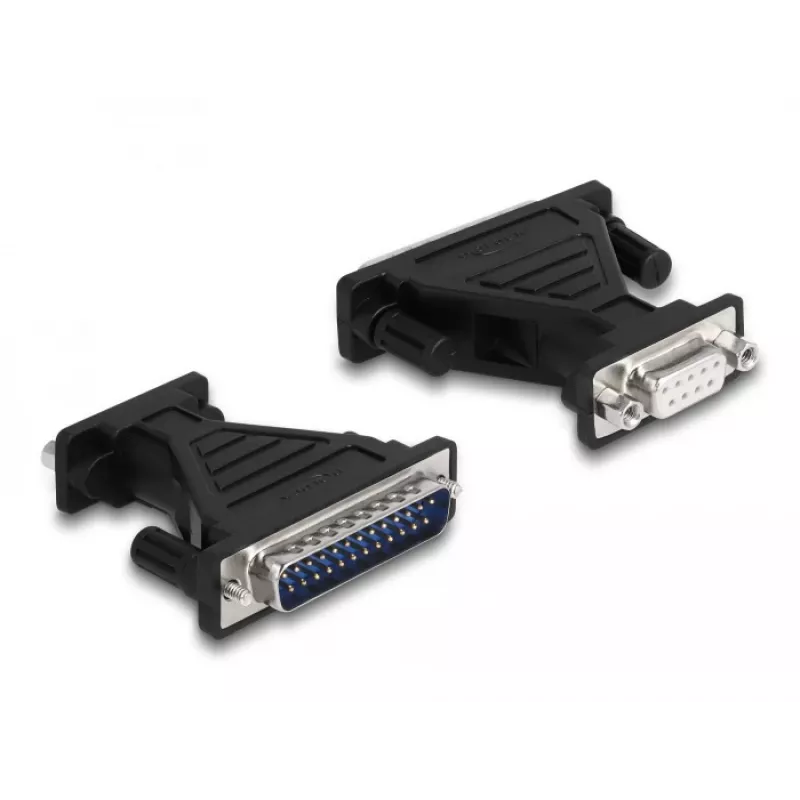 DeLOCK adapter USB 2.0 Type-A naar serieel RS-232 D-Sub 9 + D-Sub 25