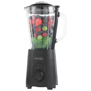 Glazen mixbeker Petra PT5531MBLKVDE zwart