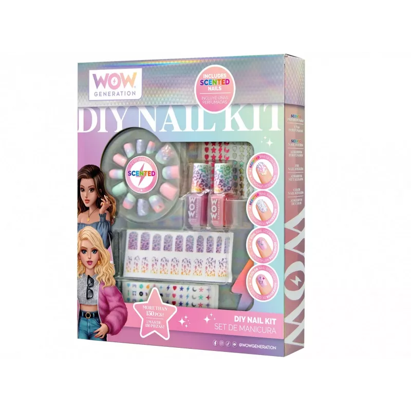 Kindermanicureset Euroswan WOW00017 - geurende nagelverzorgingskit
