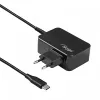 Akyga AK-ND-81 USB-C-GaN-notebookvoeding 65 W, PD 3.0, 5–20 V, 1,8 m kabel, zwart
