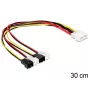 Interne stroomkabel DeLOCK 83343 0,3 m