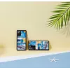 Hoesje iKins voor Samsung Galaxy Note 20, hemelsblauw, slanke fit
