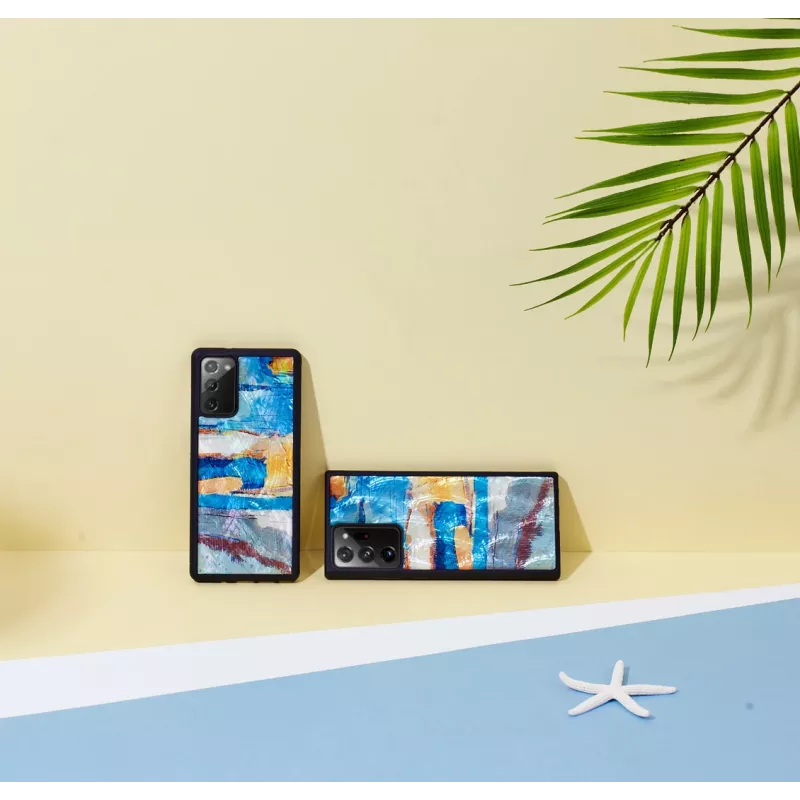 Hoesje iKins voor Samsung Galaxy Note 20, hemelsblauw, slanke fit