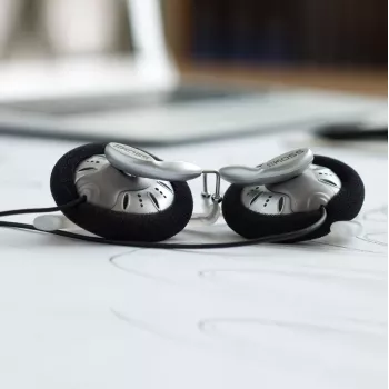 Koss | KSC75 | Koptelefoon | Bedraad | In-Ear | Zilver