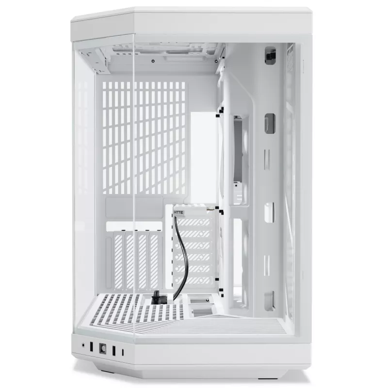 HYTE Y70 CS-HYTE-Y70-WW Midi Tower pc-behuizing, E-ATX, gehard glas, sneeuwwit