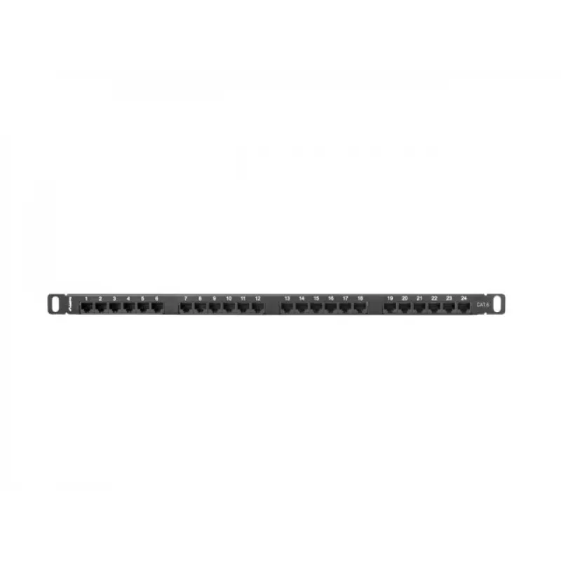 Lanberg PPU6-0024-B patchpaneel 0,5HE