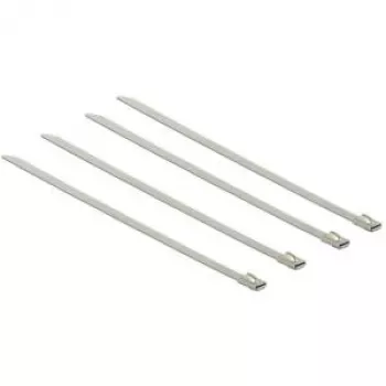 Kabelbinder DeLOCK 18630 roestvrij staal 150 mm 20 stuks