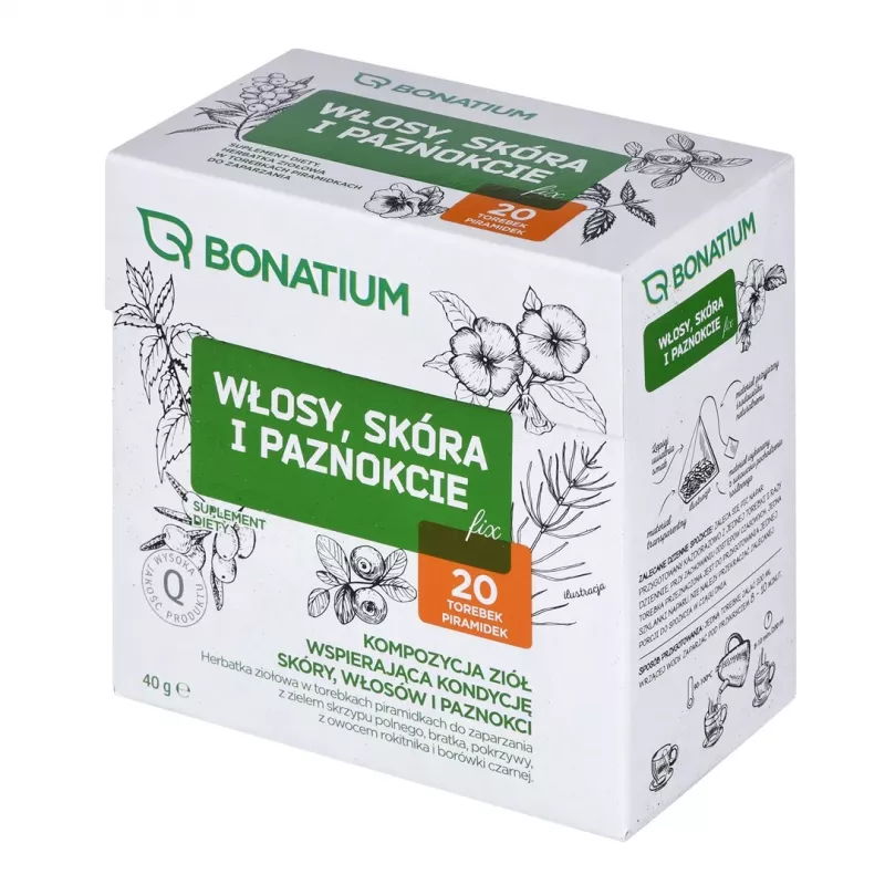Bonatium kruidenthee haar, huid en nagels Fix 20 stuks