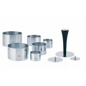 GEFU FORMIDABLE Taartring 6 stuks