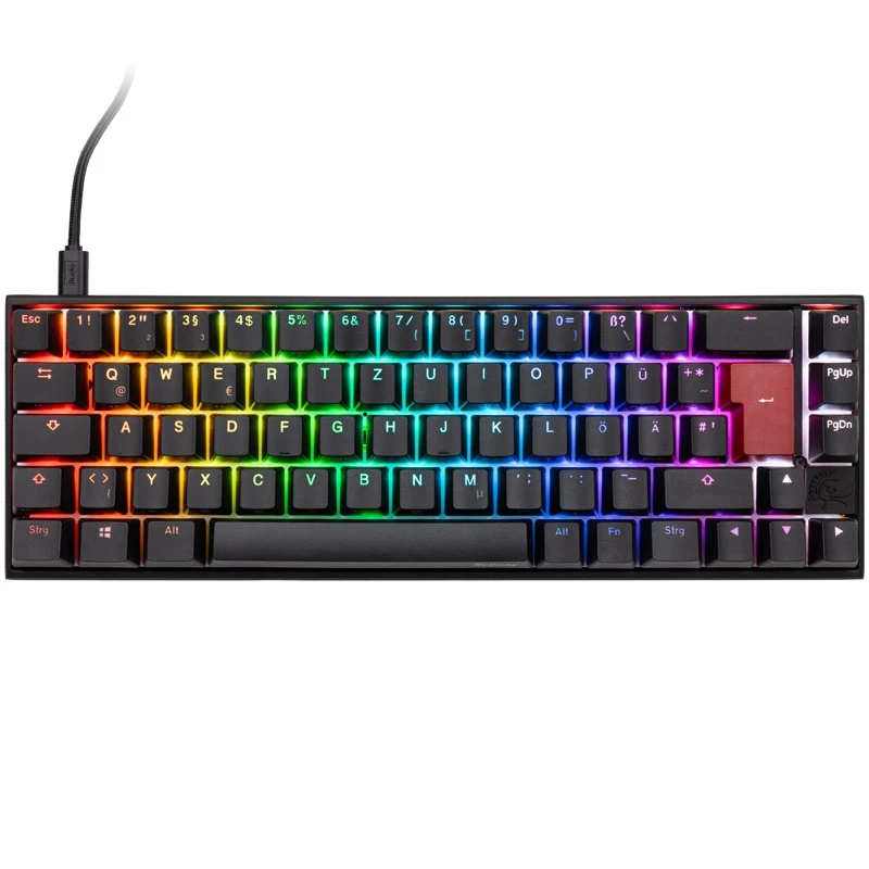 Ducky Mecha Pro SF toetsenbord gaming USB Duits zwart
