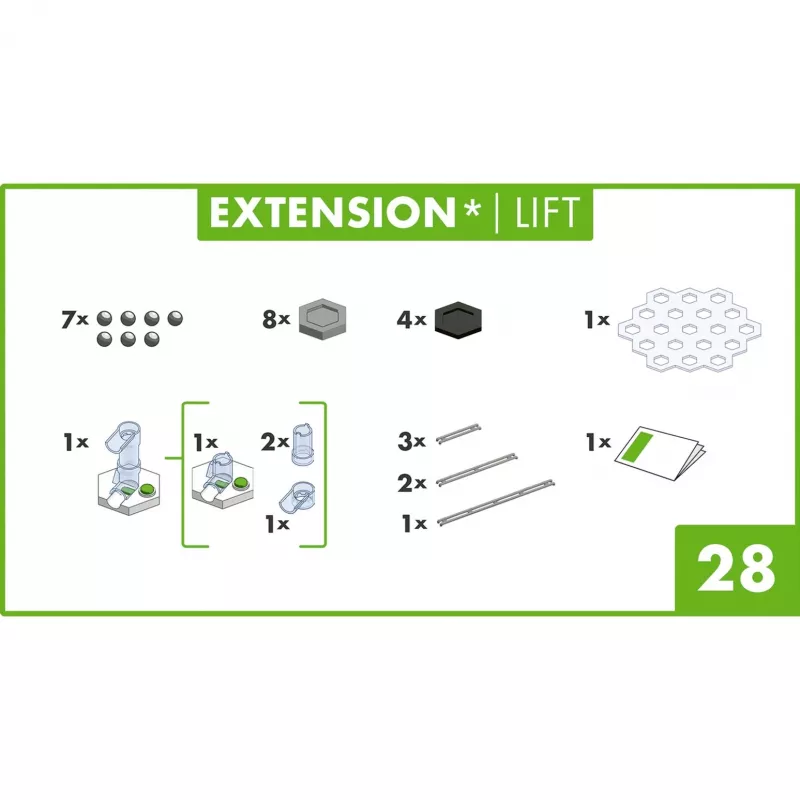 GraviTrax uitbreiding lift Ravensburger 22419 veelkleurig