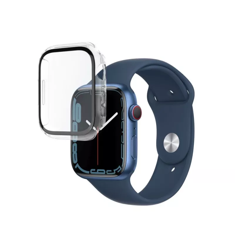 Beschermhoes FIXED Fixed Pure voor Apple Watch 46mm transparant met gehard glas