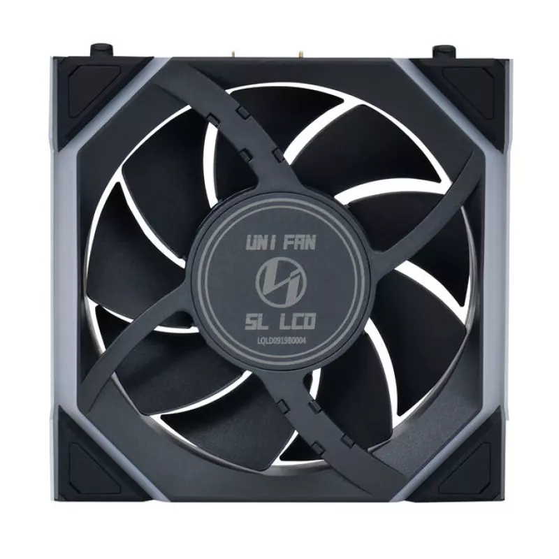 Lian Li UNI FAN SL Wireless LCD 120 zwart 3 stuks