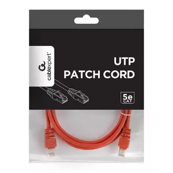 Patchkabel CAT5E UTP 1,5m/ROOD PP12-1.5M/R Gembird