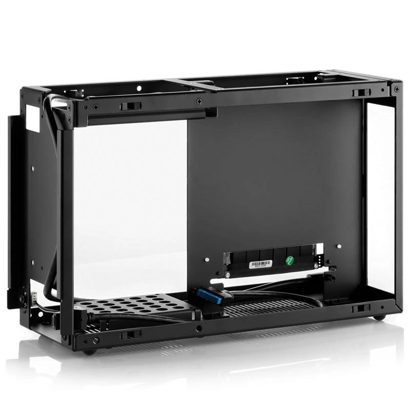 DAN Cases A4-SFX V4.1 - zwart + Alpenföhn zwart Ridge - 120 mm
