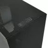 ssupd Meshroom S V2 mini-pc-behuizing, ATX-ondersteuning, mesh-front, PCIe 5.0 ready – zwart